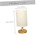 Uonlytech 1 Set Make Office of Light Bedroom Housewarming Room Shade Dorm with and Lampshade Materials Living Tools Table Lamp Decorations Tabletop DIY Desktop for USB Decorative