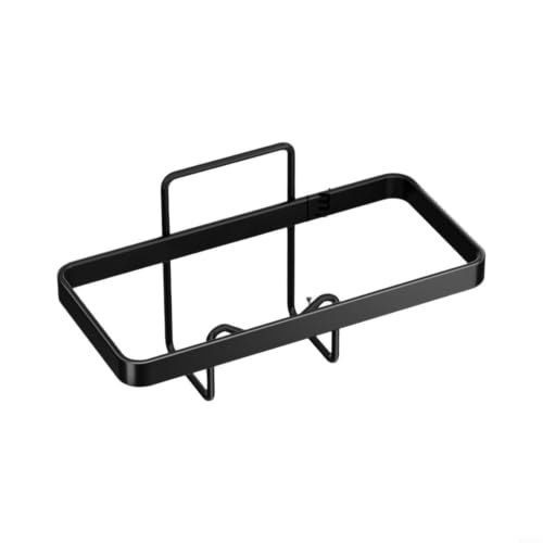 No-Drill Stainless Steel Soap Dish Holder for Bathroom Kitchen