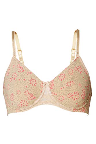 Image of Van Heusen Women's Everyday Cotton Bra|Medium Coverage|Non Padded|Non Wired|Seamless Moulded Cups|Anti Bacterial Tech| Keeps you Fresh|Sweat Absorbent|No Slip Soft Straps|Detachable Straps|Style 11001