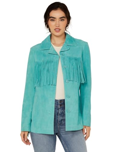Scully Women's Boar Suede Fringe Jacket - L74-81