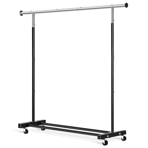 VICERII Clothing Rack, 55.51 Inch Heavy Duty Clothes...