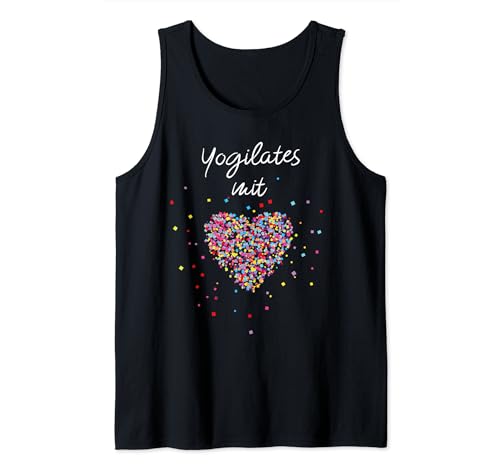Yogilates mit Herz Fitnesstrainerin Yoga Pilates Fitnesskurs Tank Top