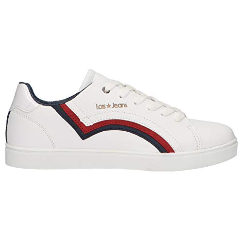 Lois Jeans Zapatillas Deporte 85693 Blanco 37 para Mujer