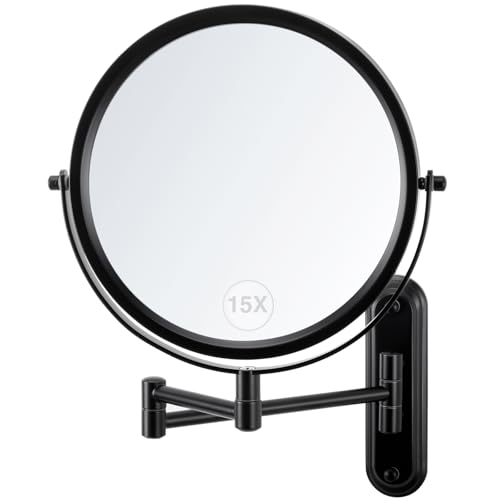 Espejo de Maquillaje de Pared 15X de 8.5 Pulgadas