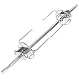 HOODANCOS Tenedores Giratorios para Pollo al Horno Eléctrico de Acero Inoxidable 28 CM Utensilio para Asar Carne y Pescado Freidora de Aire Accesorio Práctico para Barbacoa y Cocina