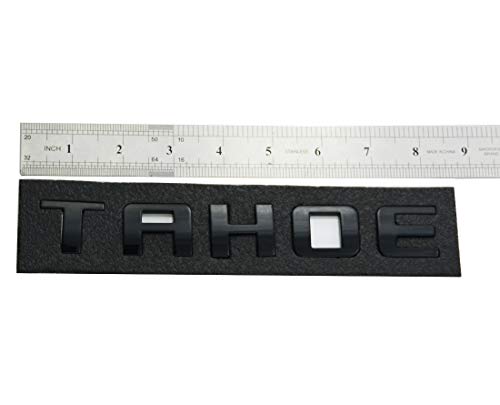Image of 1Pc Rear Trunk Emblems Letter Badge Nameplate Compatible with Tahoe 2007-2019 (Glossy Shiny)