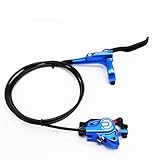 Meteorolite MTB Hydraulic Disc Brakes Set, Aluminum Alloy Hydraulic Brakes for Mountain Bike Left Front 1000mm...