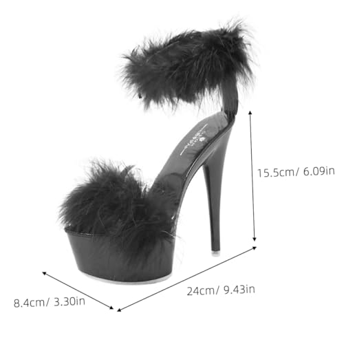 Sandales pour femmes imperméables à talons hauts mode et confort - 3