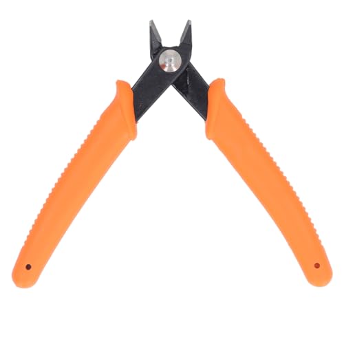 Respicefinem Hand Wire Cutter High Carbon Steel DIY Jewelry Making Diagonal Cutting Pliers Ideal For Cutting Copper Silver Aluminum Soft Wire Efficient Practical And Comfortable