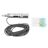 3 Zoll Tiefbrunnenpumpe, Edelstahl Solar-Tauchpumpe mit 1.5 m³/h, Förderhöhe 30m, Brunnenpumpe Wasserpumpe für Wasserförderung, Bewässerung und Wassersprühung