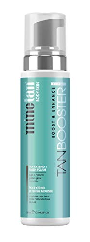 MINETAN BODY.SKIN Tan Booster Foam - Boosts Color Results for Deeper, Darker, Longer Lasting Results, 10.14 fl oz