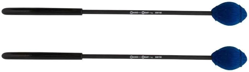 Basic Beat Orff Mallet 12-Pack - Diverse Set with Glockenspiel & Xylophone/Metallophone Mallets - Designed by Educators & Therapists