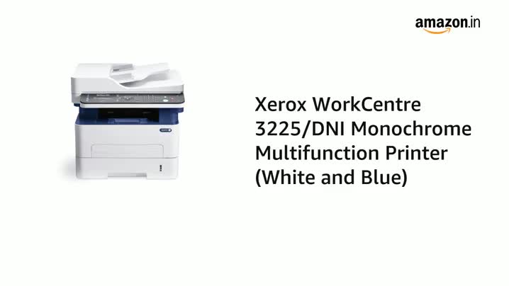 Xerox WorkCentre 3225/DNI Monochrome Multifunction Printer (White