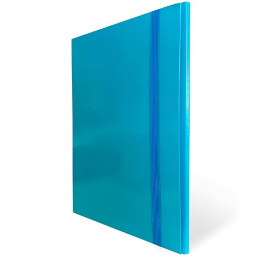 Euro-Cart cpiri15elpaz Folder Projects with Elastic, Blue Port, Format b.25 X H.35 X 1.5 cm Spine