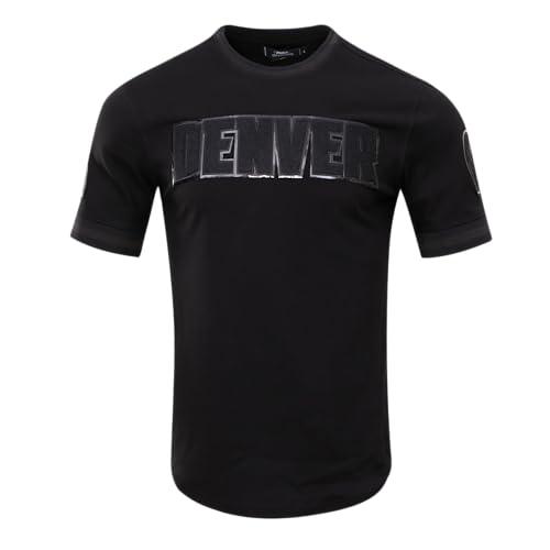 Camiseta Pro Standard NBA Denver Nuggets con Acabados de Lujo en Algodón Negro XL