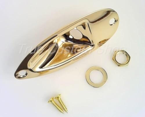 Gold Boat Jack & Plate for Screws Included