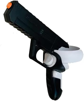 NIUVR VR Game Stock Grip Cover Compatible with Quest 2 Touch Controllers, Grips Accessories VR Handle Cover Enhanced FPS Gaming Experience with Quest 2 Touch Controller