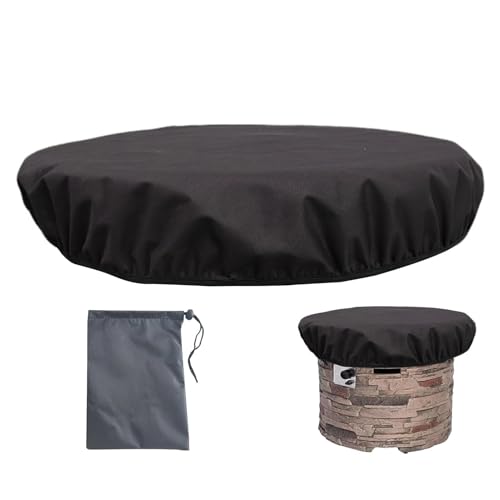 Housse de foyer imperméable carrée avec cordon réglable de protection - 2