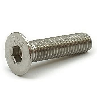 Viti A Testa Piatta Brugola 10-32 X 3-1/2 Acciaio Inox 18-8 – Confezione 50 – Fastenere - 3