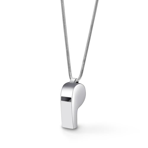 Dankadi Fashion Design 100% 925 Sterling Silver Whistle - Crisp