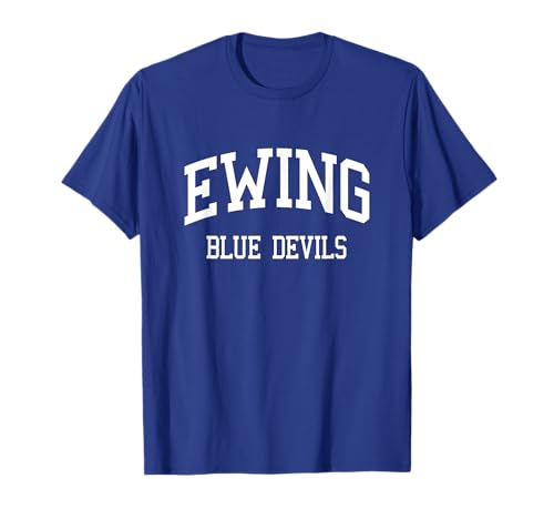 Ewing High School HS Ewing NJ Retro Sports T-Shirt