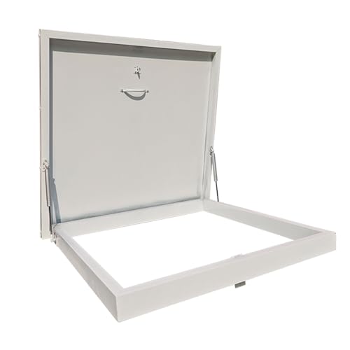 Trampilla de aluminio de 91 cm para acceso a techos y áticos de casas 2