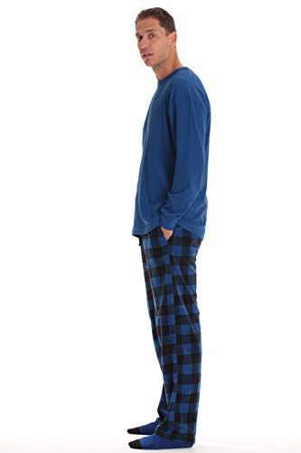 #followme Mens Microfleece Pajama Pants Set with Socks3