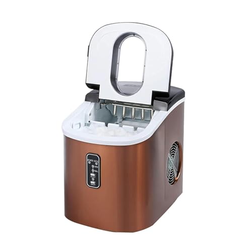 Máquina compacta portátil para hacer hielo en encimera