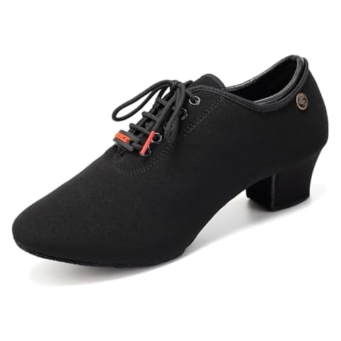YKXLM Closed Toe Suede Dance Shoes Cover