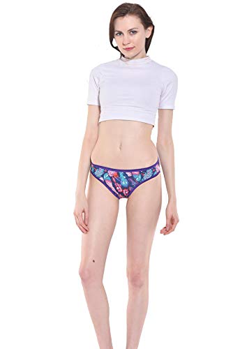 Image of KOTTY Multi Abstract Cotton Women Panty