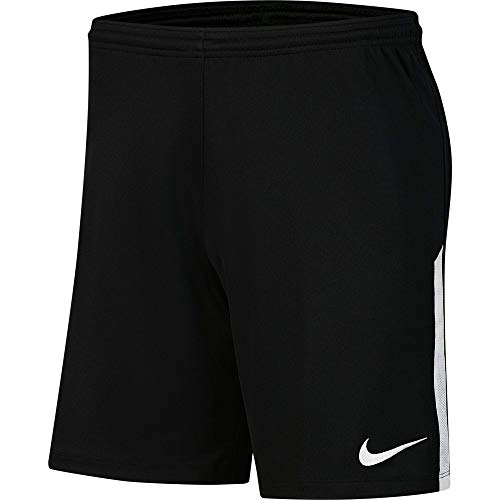 Nike League Knit II Shorts Mixte Enfant, Noir/Blanc/Blanc, L