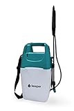 Keeper Pulverizador Eléctrico para jardín Keeper Forest 7. Batería Litio. Recarga Mediante USB. Indicador Luz. Boquilla Regulable. 120min Autonomía.7L