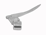 Kupplungshebel mit Armatur (Spitzhebel) passend für Berliner Roller, Pitty, Wiesel (Aluminium)