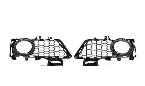 Cubierta de luz antiniebla de rejilla panel de abeja para parachoques de BMW F30 F31 2012-2018