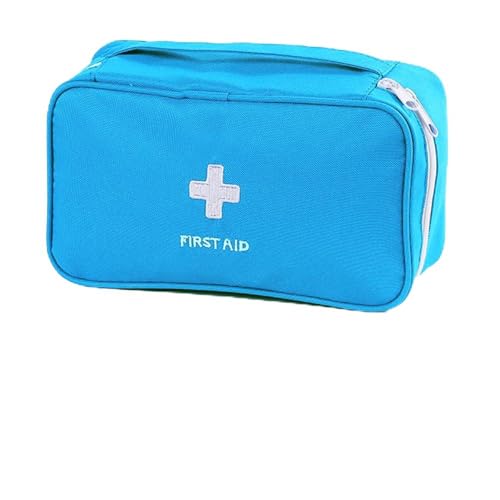 XINGSUI 1 Pieza Bolsa de Primeros Auxilios, pequeña Bolsa de Medicina, Borsa Pronto Soccorso Vuota, para el hogar, la Oficina, vehículo, Camping, Lugar de Trabajo y Actividades al Aire Libre (vacío)