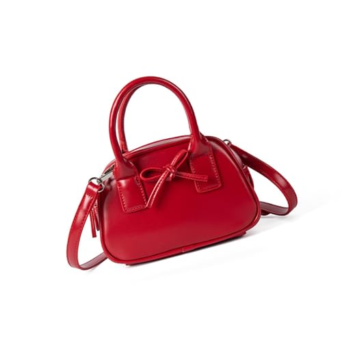 Sac à bandoulière élégant en cuir PU et nœud décoratif chic