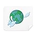Universe and Alien Earth Cleaning Cloth Screen Cleaner 2pcs Suede Fabric
