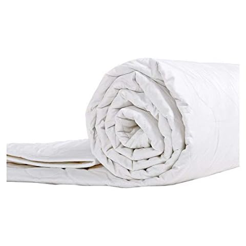 UK Care Direct Deluxe 1 Tog Natural Pure 100% Cotton Summer Duvet Quilt Cover