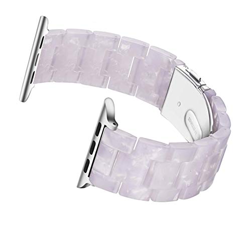 Image of Light House Apple Watch Bands-Fashion Lightweight Resin iWatch Bands for Women Men 38mm /40mm /41mm /42mm(Series 11 10), 49mm /46mm /45mm /44mm /42mm(S 3 2 1), Compatible with Apple Watch Series 11 SE 10 9 8 7 6 5 4 3 Ultra