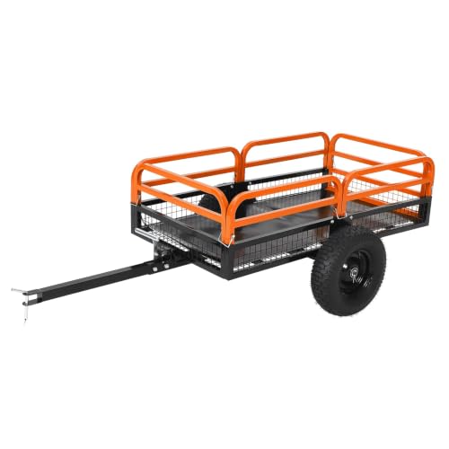 Garvee 1500 Lbs Pull Behind Dump Cart