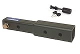 HitchMate Heininger Hitch Extension with Anti-Wobble Lock, Extends up to 11', Good...