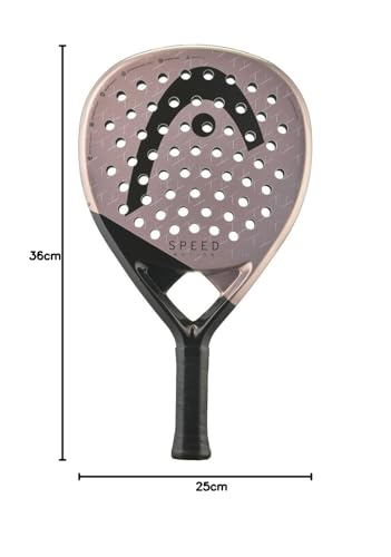 Image of HEAD Speed Motion 2025 Padel Racquet | Auxetic 2.0, Graphene Inside, Power Foam, Smart Bridge, Soft Butt Cap 2.0 & Optimized Sweetspot Tech | Hybrid Woven Surface | Lightweight