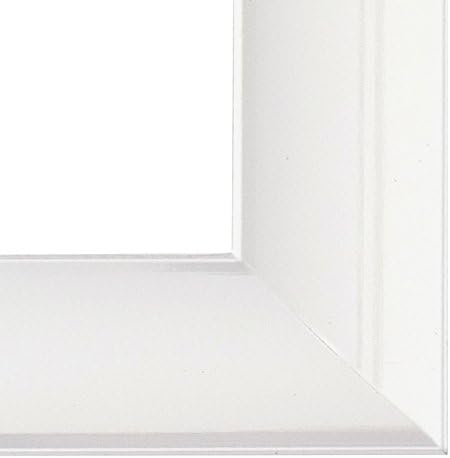 Inov8 British Made Traditional Picture/Photo Frame, 12x8-inch, Scoop Chrome, 12x8 inch - Image 4