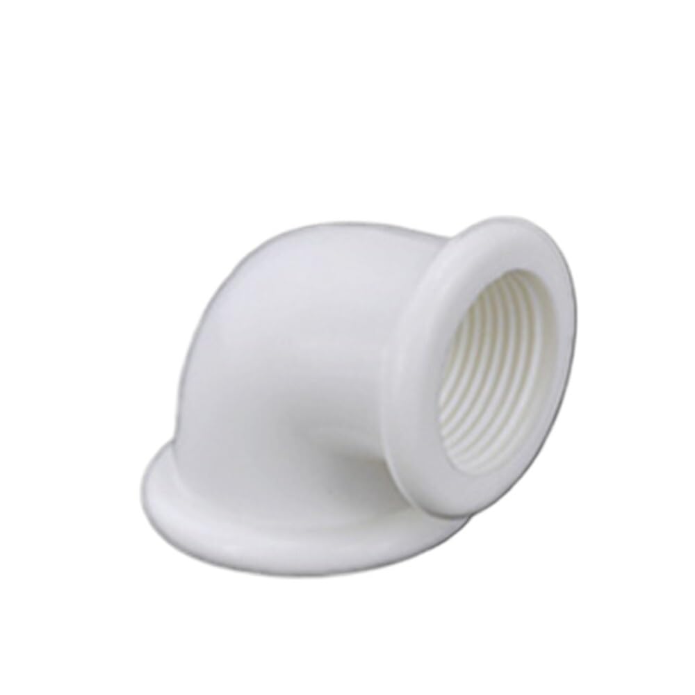 Mexeword Women's One Color Thread 90 Deg Plastic Elbow Pipe Fitting Connector Coupler
