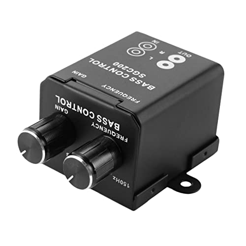 CIYODO Practical Car Stereo Amplifier Controller Remote Level Control Car Remote Level for Audio Volume Adjustment