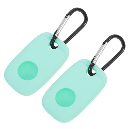 TEHAUX 2 Piezas Funda Protectora de Silicona para Tile Mate Pro Diseño Simple y Ajustado Kit de Verde Menta Resistente y Fácil de Instalar