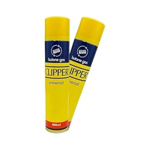 ZYBUX - 2 x Clipper Gas For Lighters 300ml | BBQ, Candle, Camping, Gas, Kitchen, Cooking Lighter