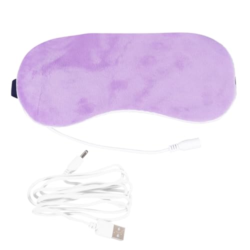 MOTHNUR Máscara de Ojos USB con Calentamiento y Masaje Antifaz Térmico para Dormir Alivio de Ojeras y Fatiga Ocular Cómoda para Relajación Nocturna