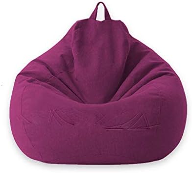 Sofa-Cover New Lazy BeanBag Sofas Cover Without Filler Lounger Seat Bean Bag Puff Couch Tatami Chairs Covers image 4