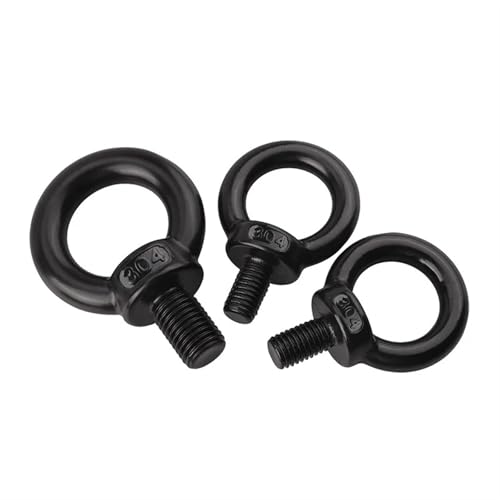 Cáncamo de elevación M20X30 tornillo de anillo negro para cargas pesadas 4